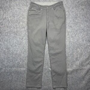 Outlier NYC Workcloth Pants Men's 32x33 Doubleweave Canvas Nanosphere Gray